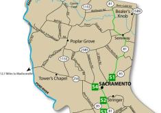 Sacramento Region Map
