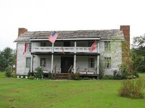Original house from the battlefield - Civil War Driving Tour of the Battle of Sacramento.